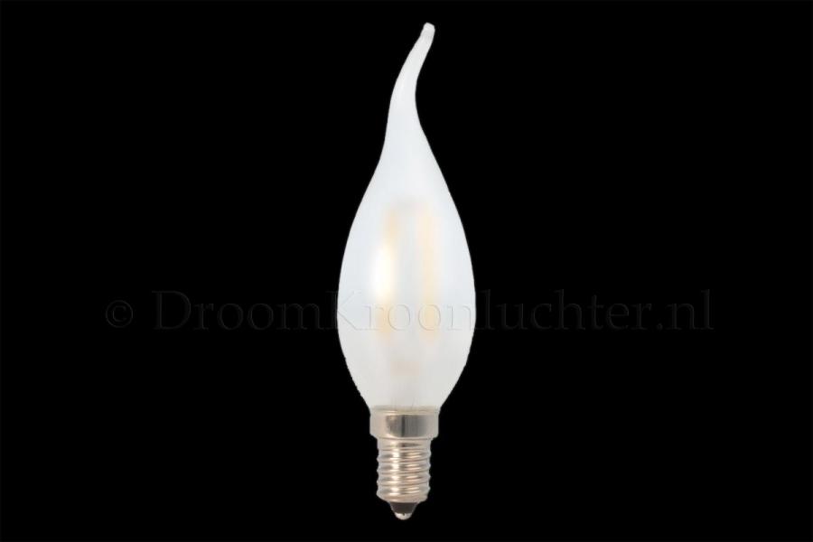 LED Kerzenlampe E14 Matt Tip 1,8 Watt 2500K (dimmbar)