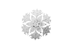 Deckenrosette Ornament 61x61cm Gips - OREC-R 402