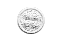Deckenrosette Ornament 62x62cm Gips - ORR Luis