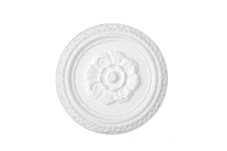 Deckenrosette Ornament 38x38cm Gips - ORR101
