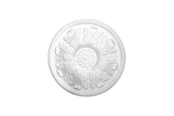 Deckenrosette Ornament 30x30cm Gips - ORR109