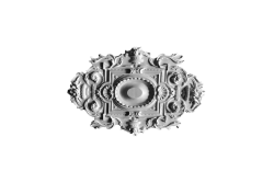 Deckenrosette Ornament 94x64cm Gips - ORR150