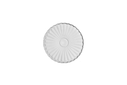 Deckenrosette Ornament 26x26cm Gips - ORR16