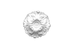 Deckenrosette Ornament 22x22cm Gips - ORR28