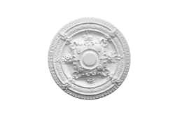 Deckenrosette Ornament 66x66cm Gips - ORR41