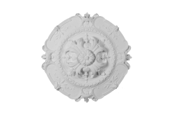 Deckenrosette Ornament 40x40cm Gips - ORR44