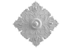 Deckenrosette Ornament 170x170cm Gips - ORR440