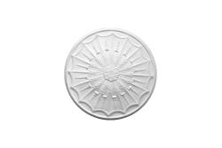 Deckenrosette Ornament 69x69cm Gips - ORR46