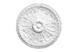 Deckenrosette Ornament 45x45cm Gips - ORR47