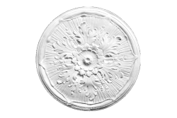 Deckenrosette Ornament 47x47cm Gips - ORR49