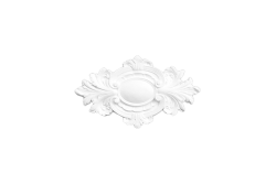 Deckenrosette Ornament 46x26cm Gips - ORR5