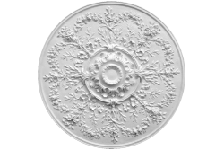 Deckenrosette Ornament 96x96cm Gips - ORR50