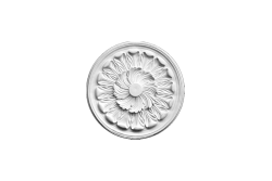 Deckenrosette Ornament 50x50cm Gips - ORR62