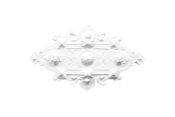 Deckenrosette Ornament 80x45cm Gips - ORR65