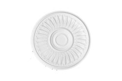 Deckenrosette Ornament 37x37cm Gips - ORR66