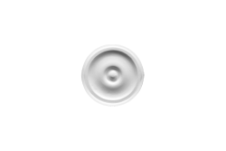 Deckenrosette Ornament 17x17cm Gips - ORR72