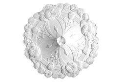 Deckenrosette Ornament 82x82cm Gips - ORR73