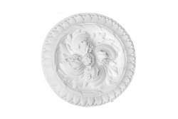 Deckenrosette Ornament 41x41cm Gips - ORR77