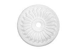 Deckenrosette Ornament 41x41cm Gips - ORR78