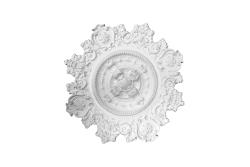 Deckenrosette Ornament 115x115cm Gips - ORR81+R1087