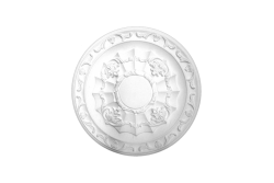 Deckenrosette Ornament 39x39cm Gips - ORR91