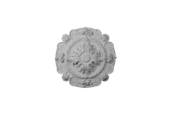 Deckenrosette Ornament 50x50cm Gips - ORR94