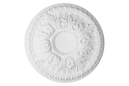 Deckenrosette Ornament 48x48cm Gips - ORR97