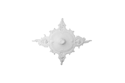 Deckenrosette Ornament 98x77cm Gips - ORR99