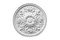 Deckenrosette Ornament 83x83cm Gips - ORRP14