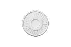 Deckenrosette Ornament 54x54cm Gips - ORRP38