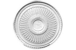 Deckenrosette Ornament 86x86cm Gips - ORRP53