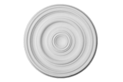 Deckenrosette Ornament  60x60cm Gips - ORR60