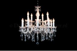 Kristall Kronleuchter Maria Theresa 10+5 flammig (chrom) - Ø60cm