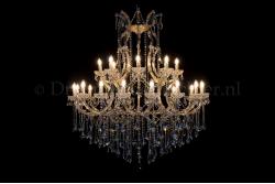 Kristall Kronleuchter Maria Theresa 24 flammig 125cm gold