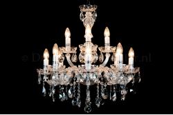 Deluxe Kristall Kronleuchter Maria Theresa 8+4 flammig (Ø60cm/chrom) Deluxe Kristall Kronleuchter Maria Theresa 8+4 flammig (Ø60cm/chrom)