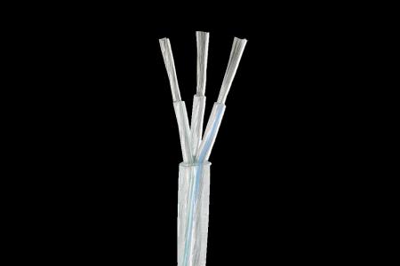  Kabel Transparent 3-adrig Rund Doppelt isoliert - 3 x 0,75mm²