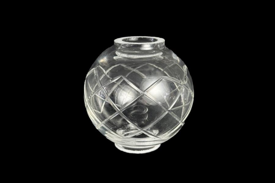 Dekoratives Kugelglas für Kronleuchter Tippe B - 8cm x 8cm