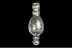 Dekoratives Vasenglas für Kronleuchter Tippe B - 26cm x 7cm