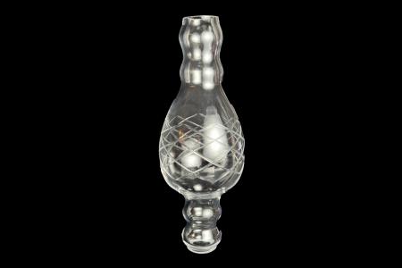 Dekoratives Vasenglas für Kronleuchter Tippe B - 26cm x 7cm