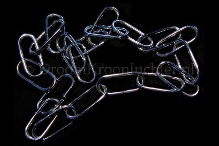 1 Meter Clarance kettung (matt-nickel)