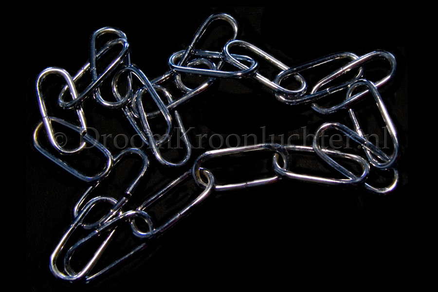 1 Meter Clarance kettung (matt-nickel)