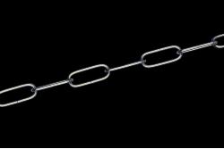 1 Meter Clarance Kettung (chrom)