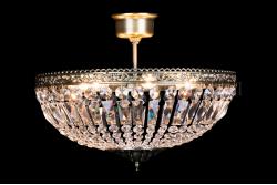 Deckenleuchte Ruby 6 flammig 47 cm - Bronze 