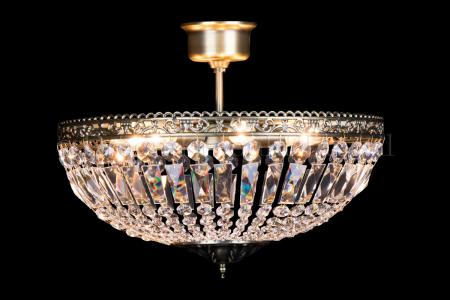 Deckenleuchte Ruby 6 flammig 47 cm - Bronze Deckenleuchte Ruby 6 flammig 47 cm - Bronze