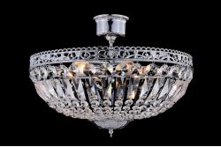 Deckenleuchte Ruby 6 flammig 47 cm - Chrom