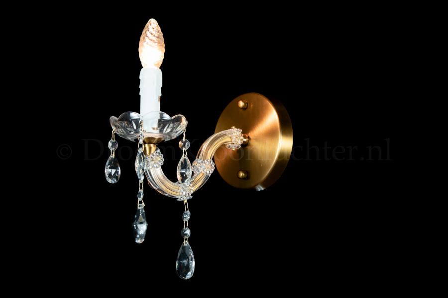 Wandleuchte Maria Theresa 1 flammig (bronze)