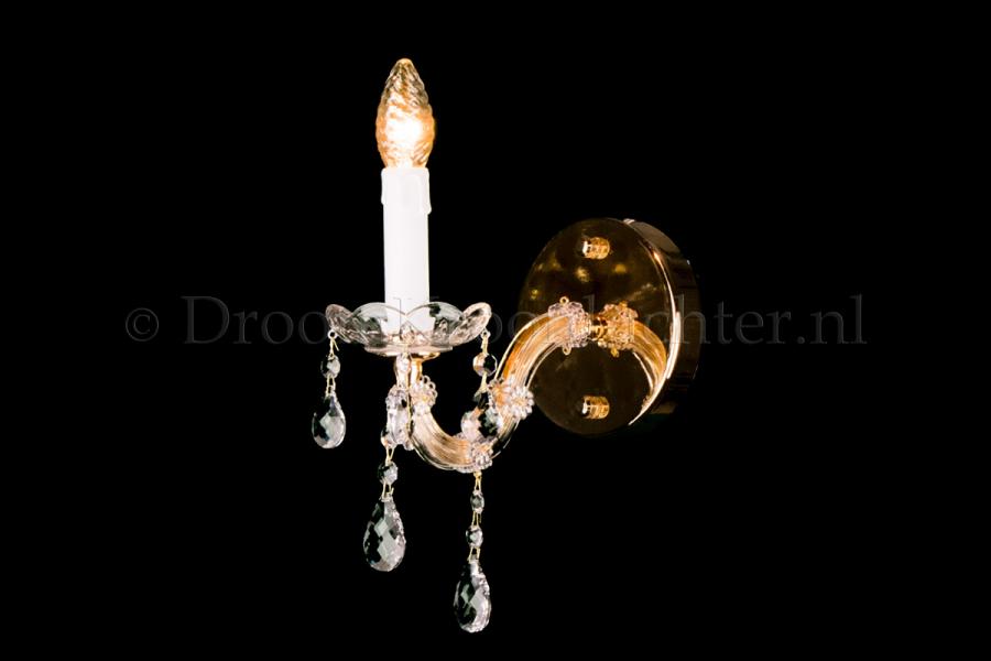 Wandleuchte Maria Theresa 1 flammig (gold)