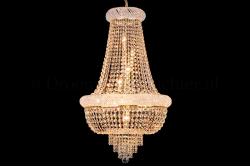 Korbluster Palazzo 10 leuchte (kristall/Gold) - Ø60cm 