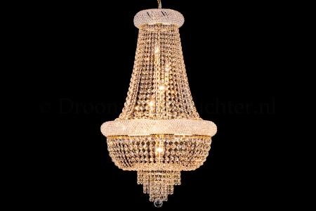Korbluster Palazzo 10 leuchte (kristall/Gold) - Ø60cm 