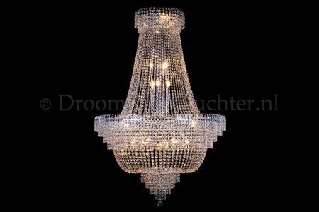 Korbluster Kristall 24 flammig Gold Ø100cm - Salle